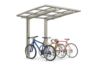 自転車置き場のテラス屋根